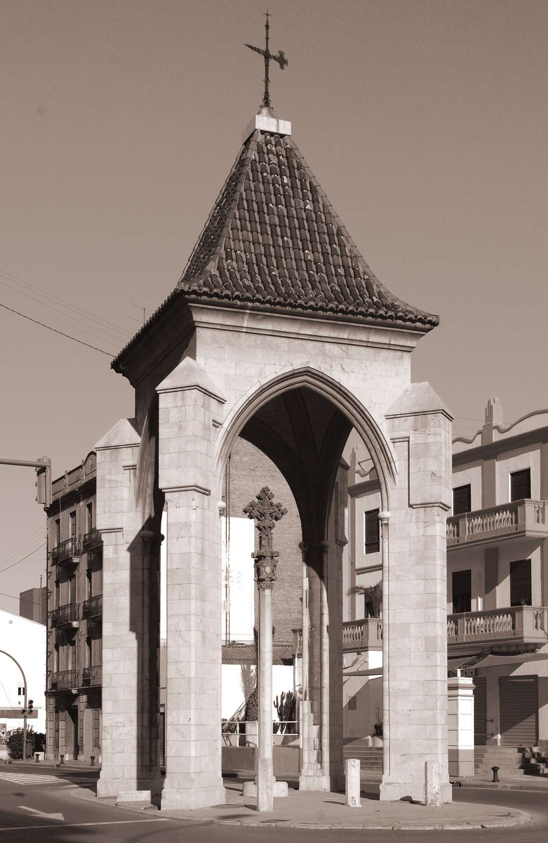 Cruz del camino de Xàtiva